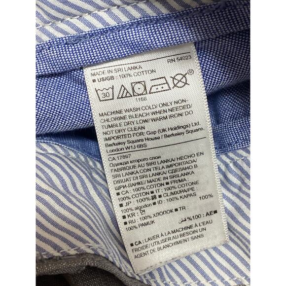 Banana Republic Emerson Men's Gray Mid Rise Slim Straight Chino Khaki Shorts 30 - Picture 5 of 5